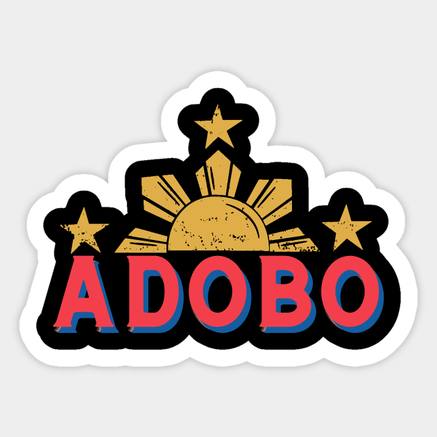 The Philippine Adobo / Pinoy Adobo Sticker by ARTNOVA